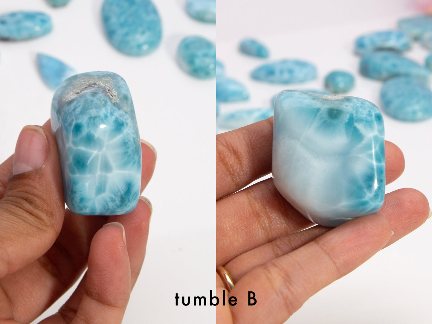 Larimar Tumbles AAA