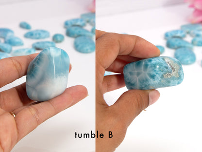 Larimar Tumbles AAA