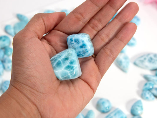 Larimar Stone Tumbles, Zia