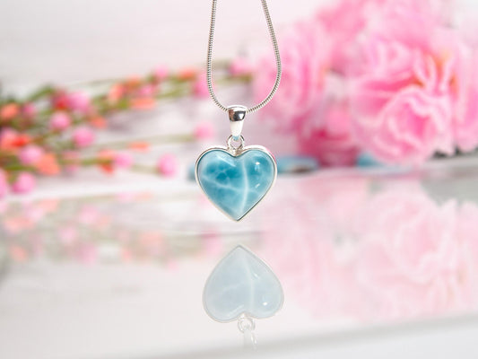 Larimar Heart Pendant, Marola