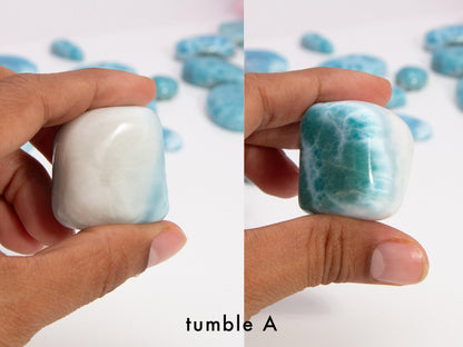 Larimar Tumbles AAA