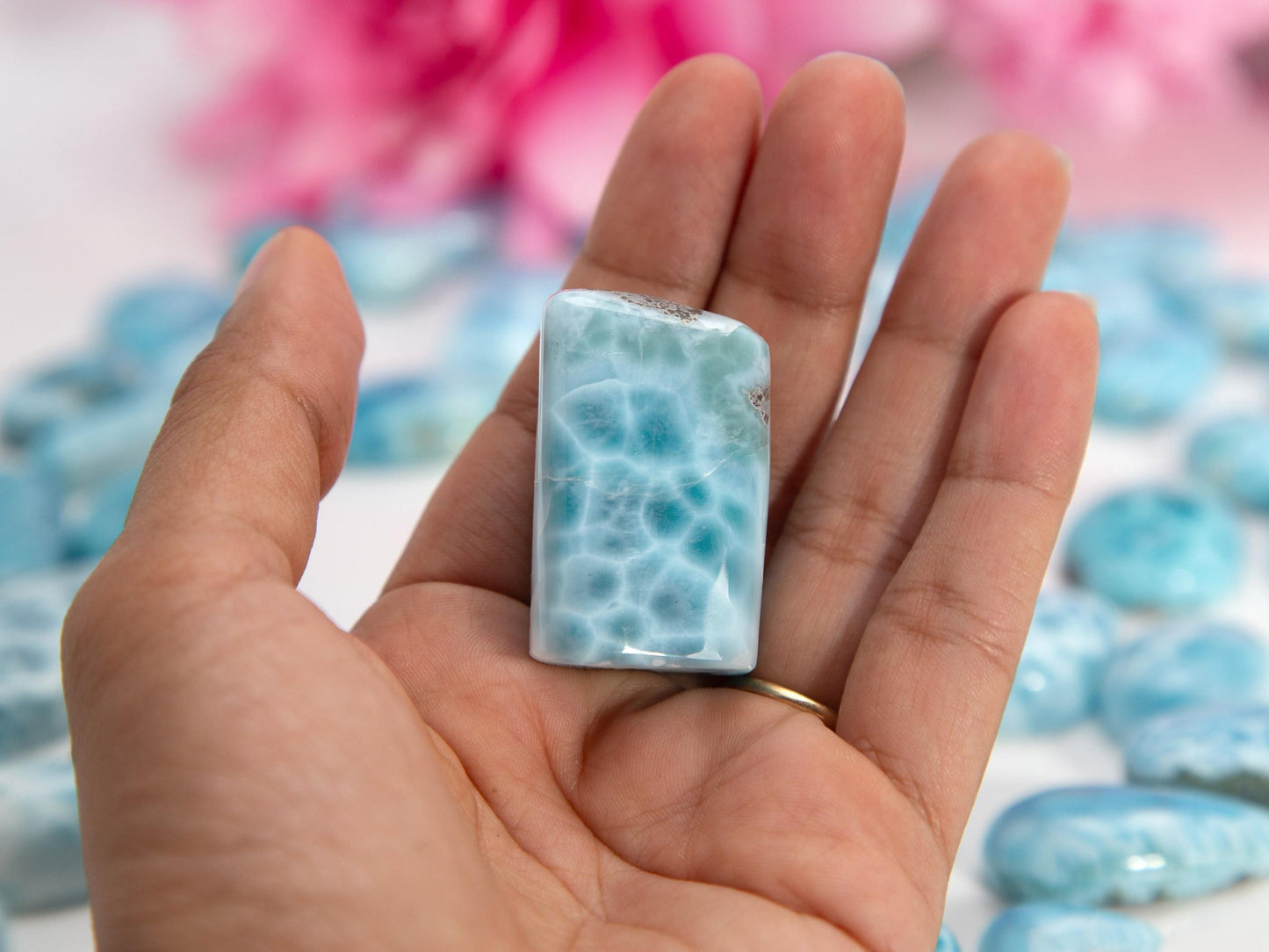 Larimar Stone Tumble, Zun