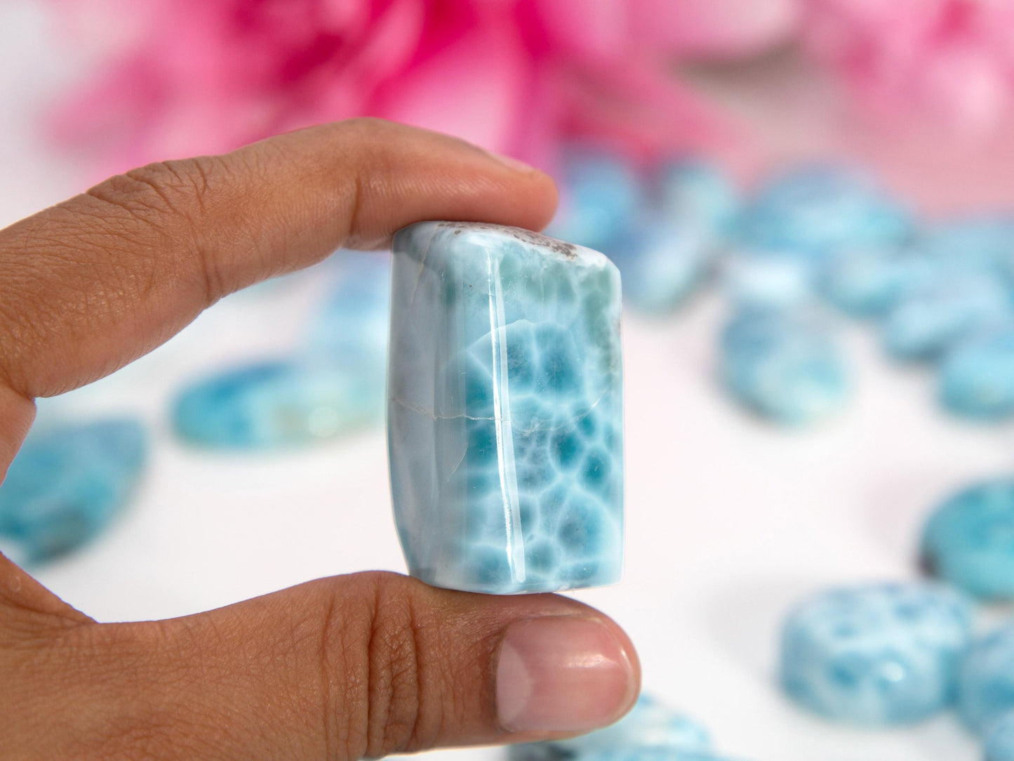 Larimar Stone Tumble, Zun