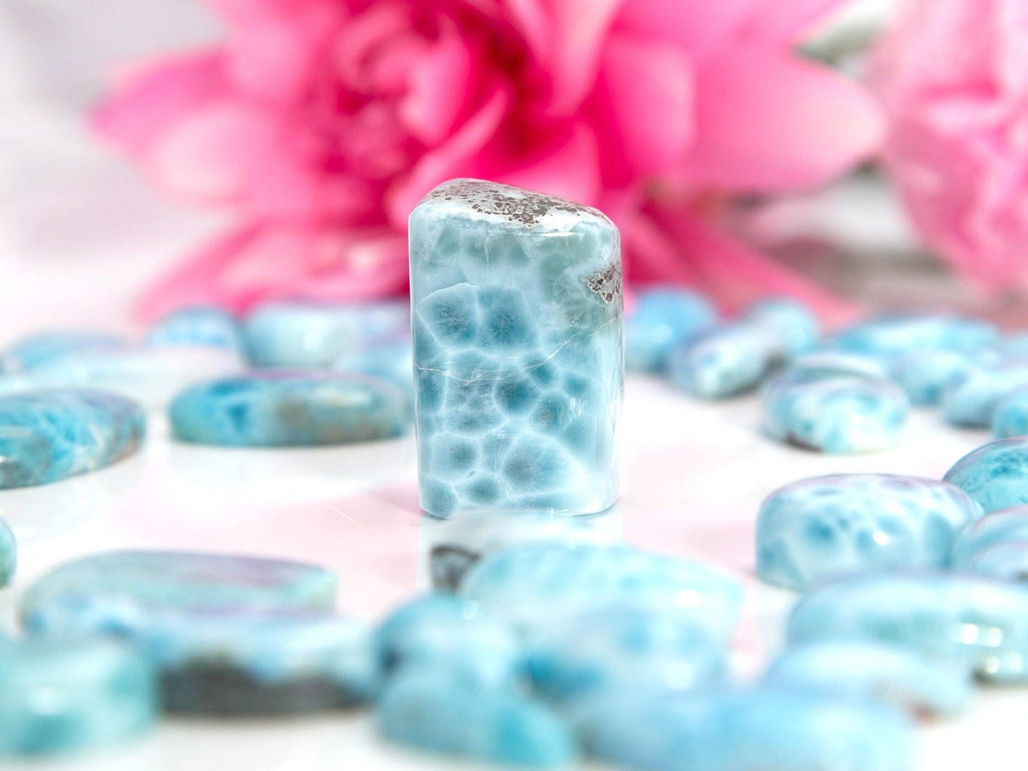 Larimar Stone Tumble, Zun