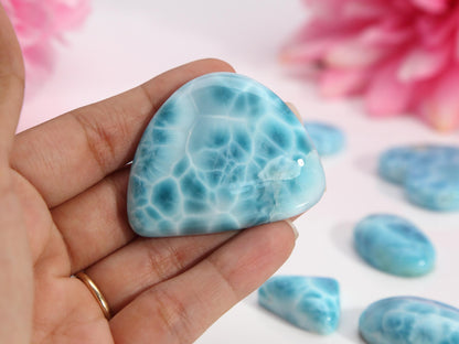 Larimar Stone Cabochon, Josue